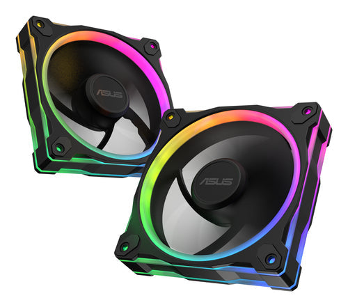 ASUS Prime MR120 ARGB Reverse Fan – kabinetblæser – Sort – Reverse