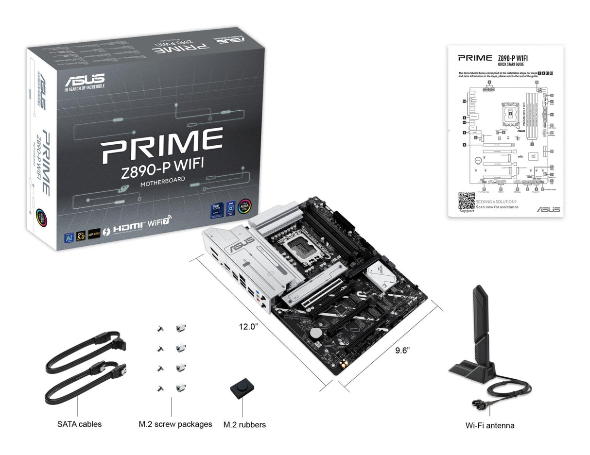 ASUS Prime Z890-P WIFI ATX LGA1851-sockel Intel Z890