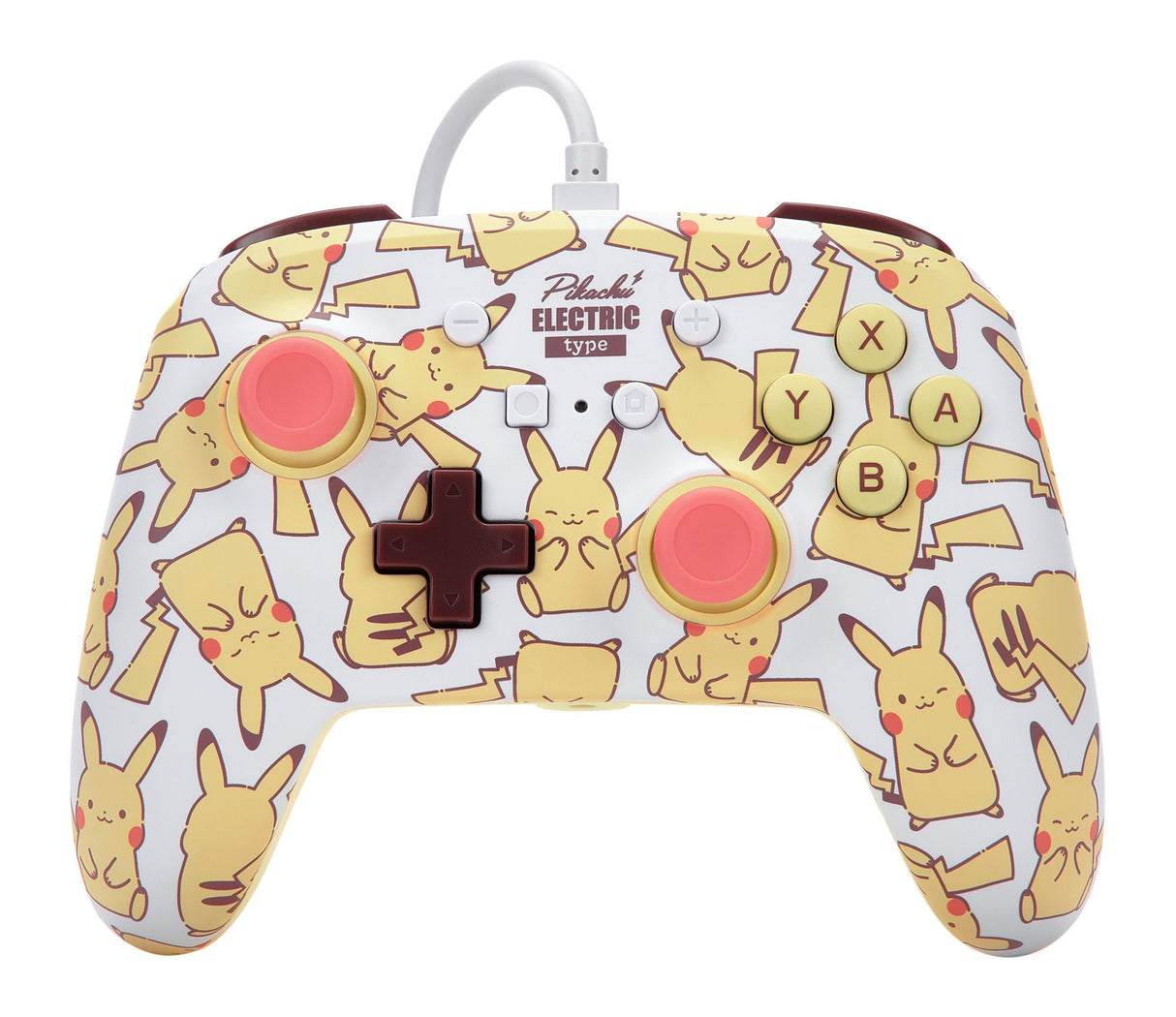 PowerA NSW Enhanced Wired Controller - Pikachu Blush