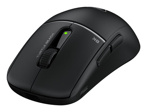 Turtle Beach Burst II Pro – trådløs gamingmus, sort – Scrollhjul set skråt