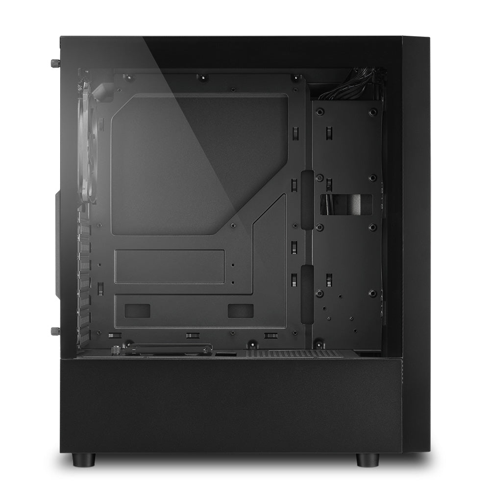 Sharkoon RGB Slider, Tower Case (Svart)