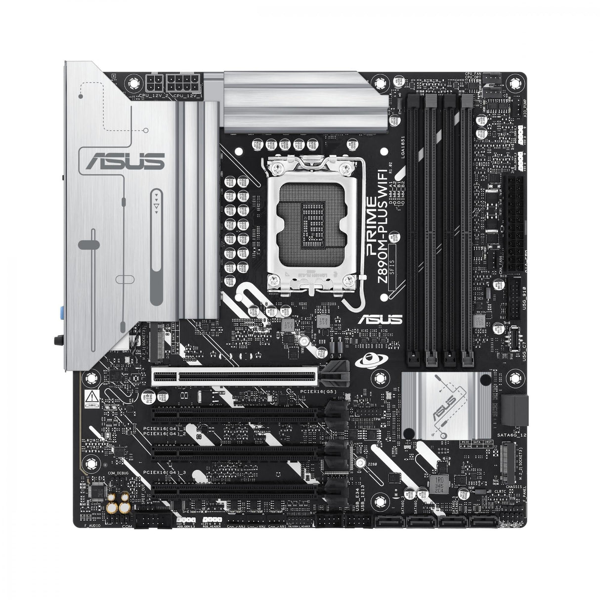 ASUS PRIME Z890M-PLUS WIFI MATX LGA1851-sockel Intel Z890