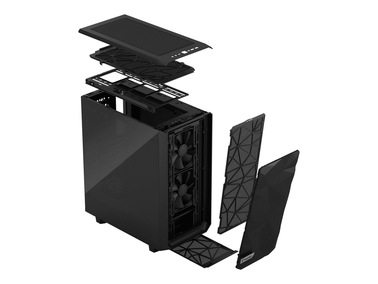 Fractal Design - Meshify 2 Compact Black TG Dark
