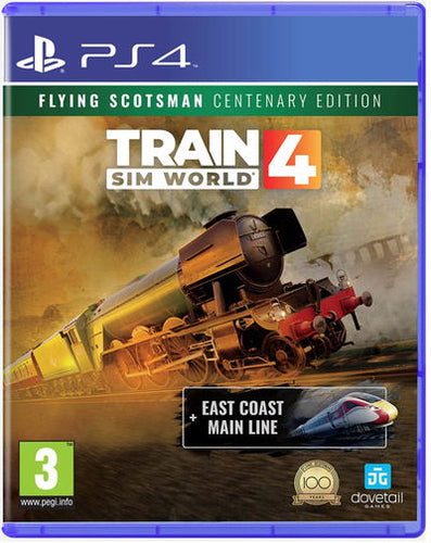 Train Sim World 4 includes Flying Scotsman (Centenary Edition) – PlayStation 4 – spilcover