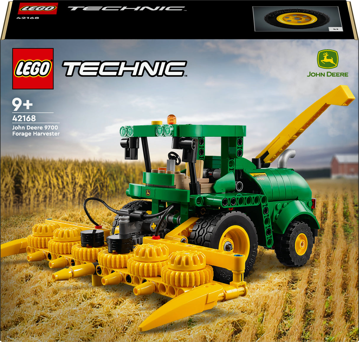 LEGO 42168 Technic John Deere 9700 Skördare, Byggleksaksväska