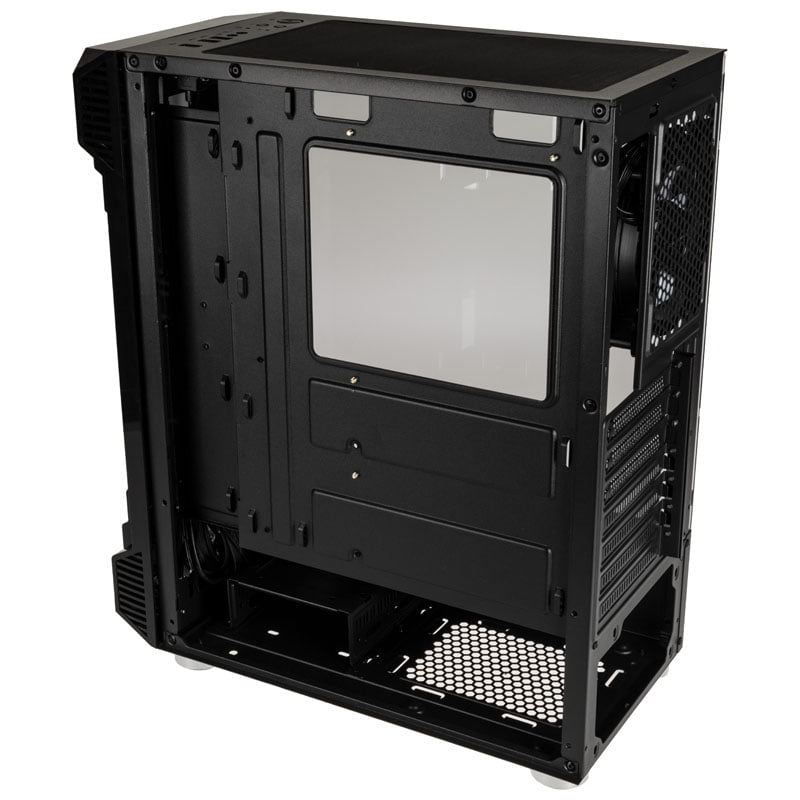 Kolink Inspire Series K10 Midi-Tower ARGB Gaming Case - Svart Fönster