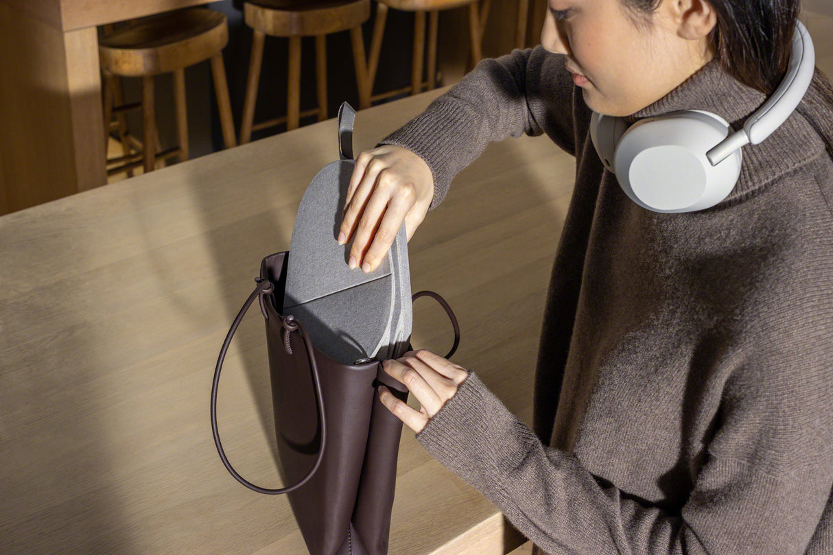 Sony WH-1000XM5 Trådlösa Kabelhörlurar Silver