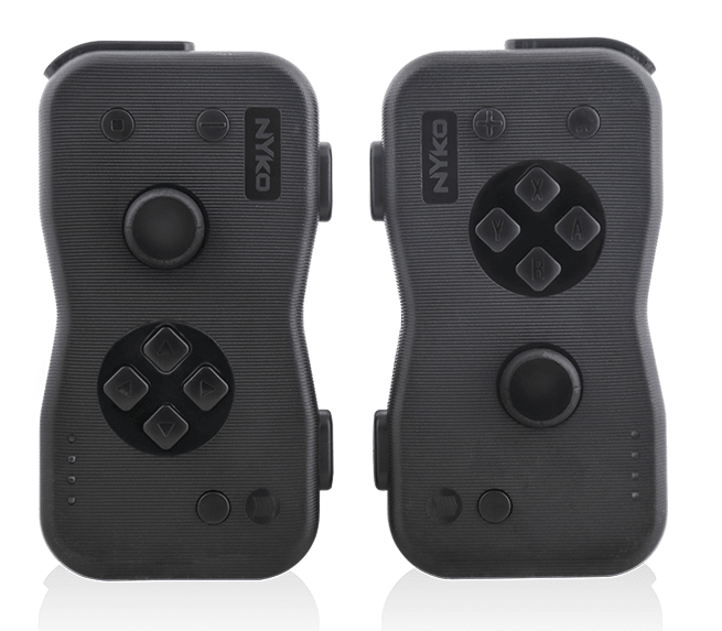 Nyko Dualies – trådløst controllerpar til Nintendo Switch – sort – produktbillede 1