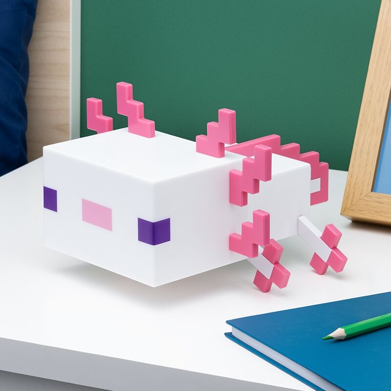 Minecraft Axolotl Light 13cm