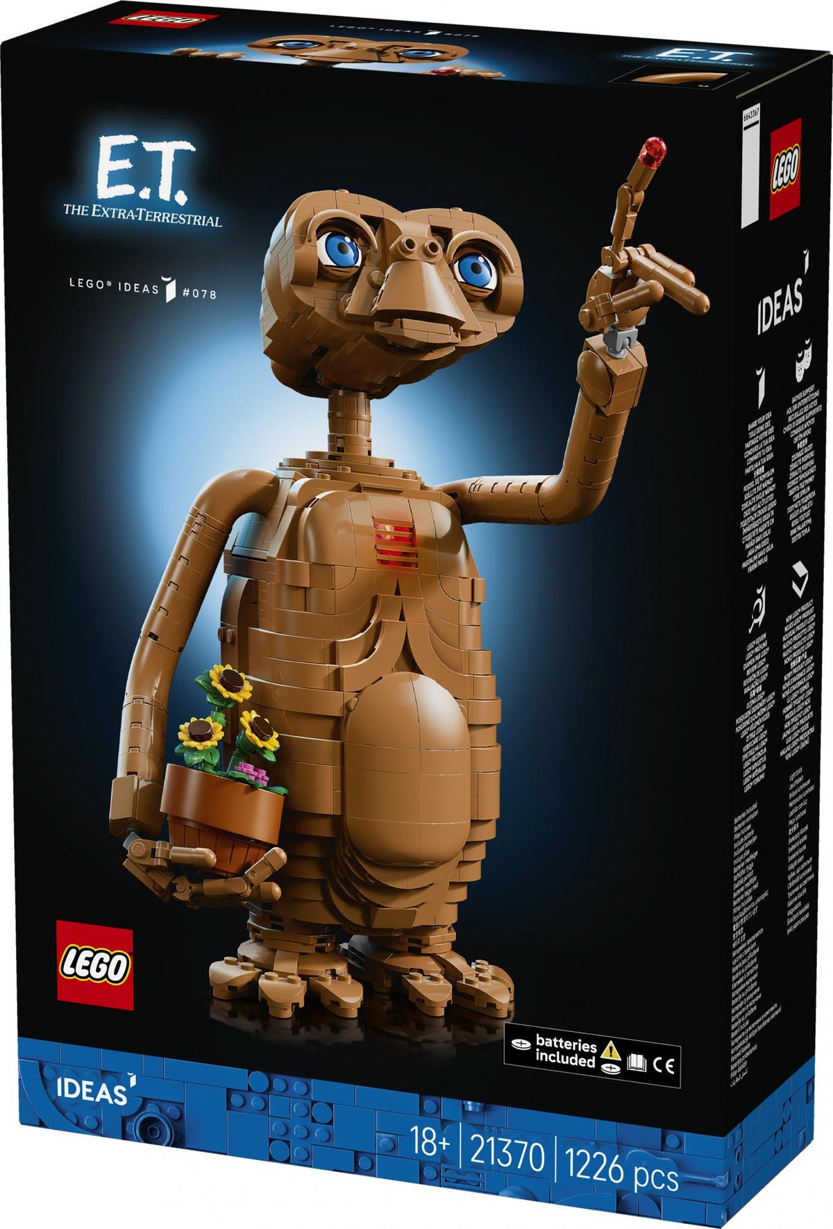 LEGO - LEGO Ideas - E.T. the Extra-Terrestrial (21370) LEGO