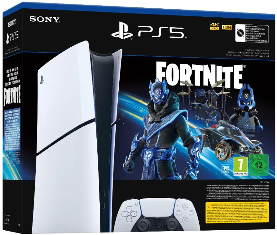 Sony Playstation 5 Slim Digital + Fortnite