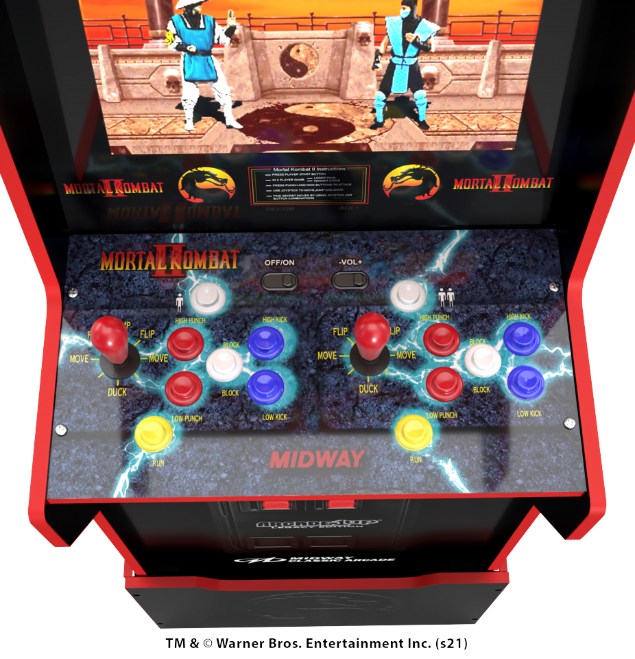 ARCADE 1 Up Legacy Midway Mortal Kombat