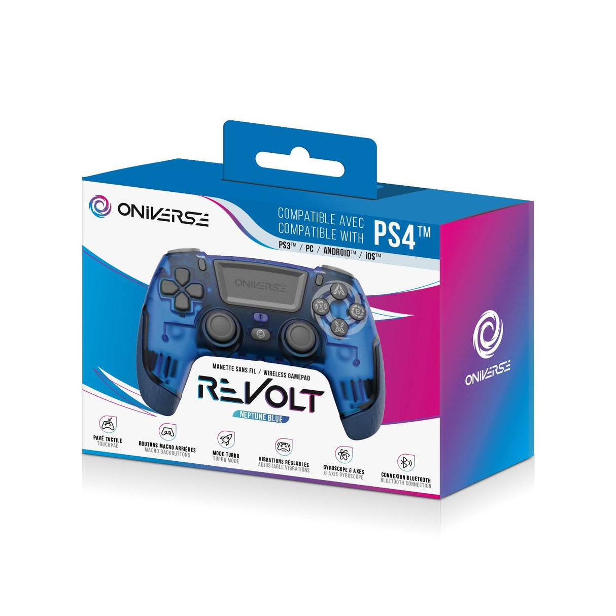 Oniverse Wireless Revolt Bluetooth Controller - Neptune Blue ONIVERSE