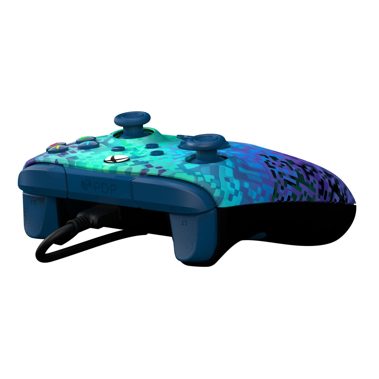 PDP Rematch Wired Controller - Glitch Green