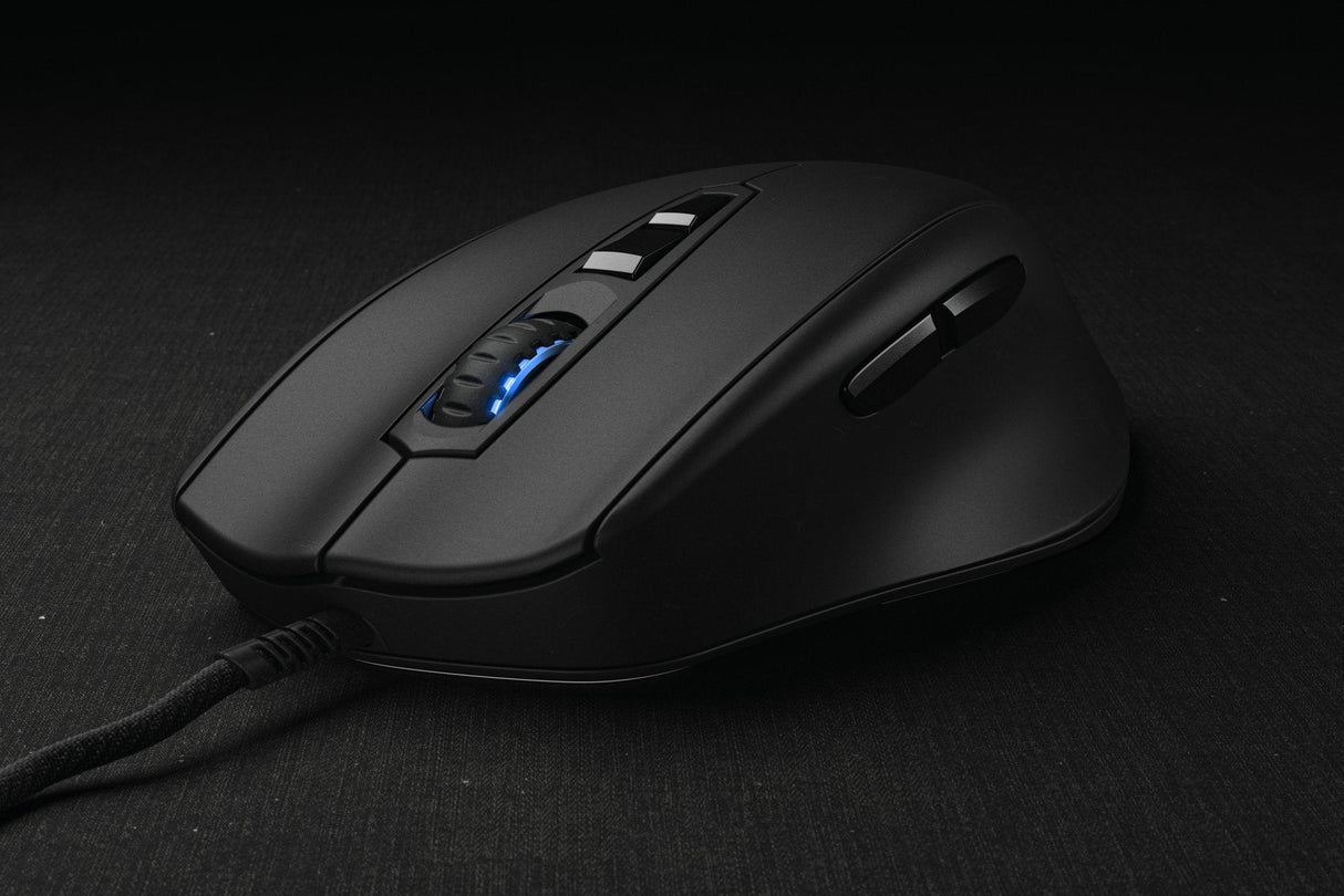 MIONIX Maus Gaming NAOS-PRO 7 Key 19000DPI USB - Svart