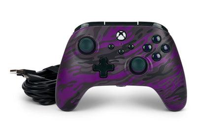 PowerA Advantage Wired Controller - Xbox Series X/S - Lila Camo
