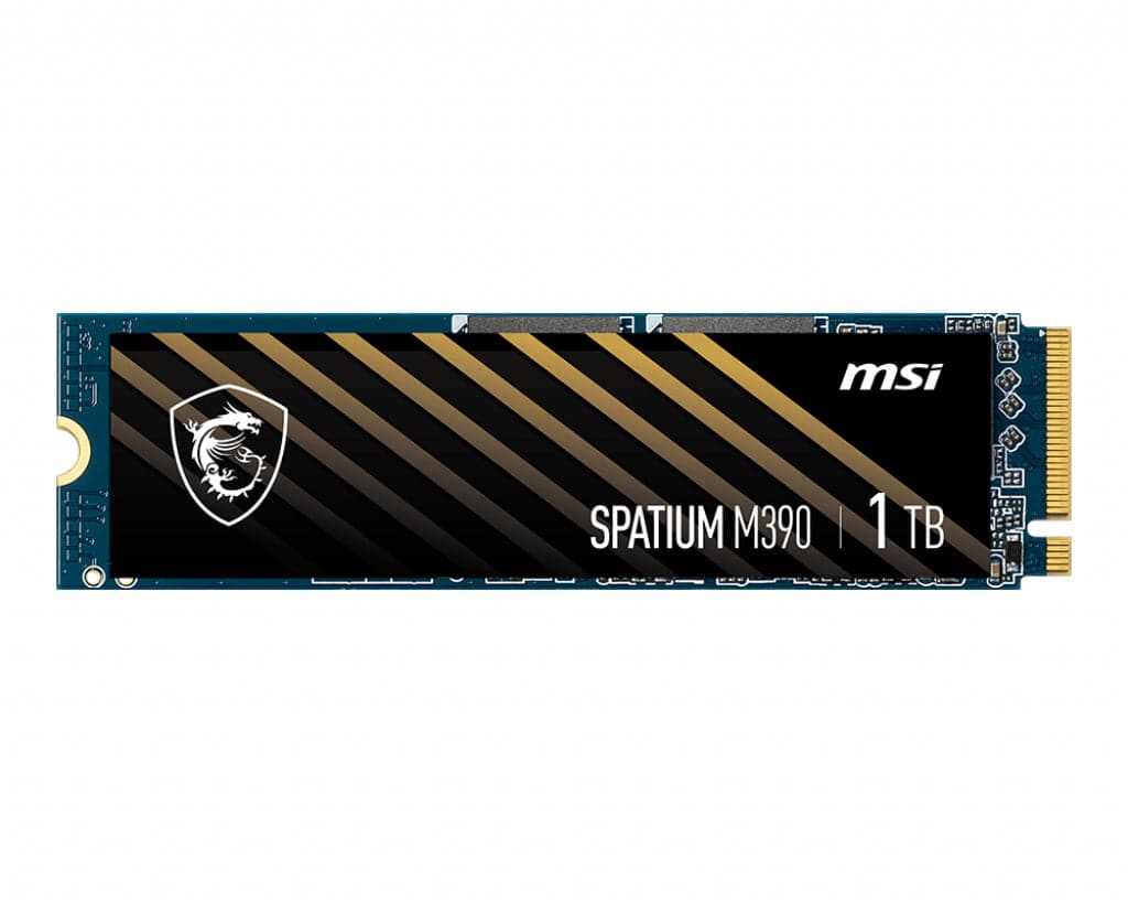 MSI SPATIUM SSD M390 1TB M.2 PCI Express 3.0 X4 (NVMe)