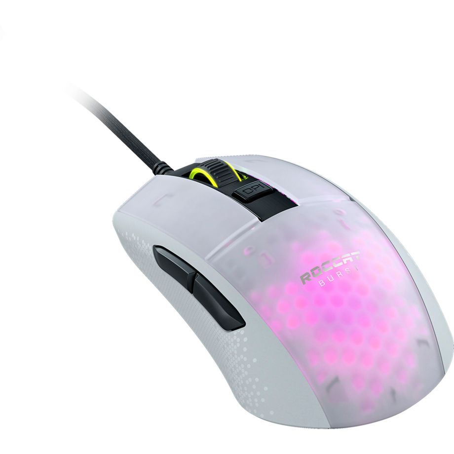 Roccat Burst Pro White RGB Gaming Mus