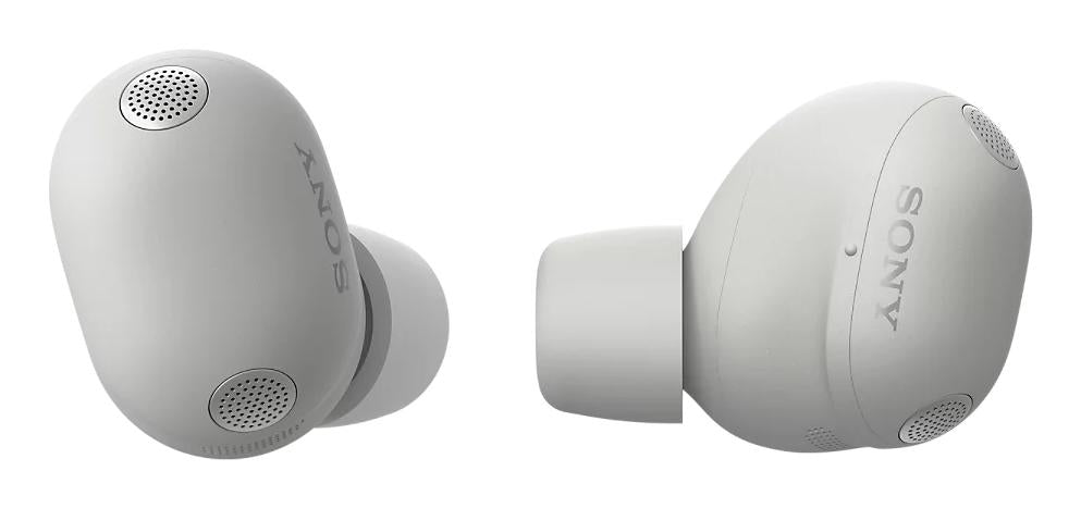 Sony WF-1000XM6 – trådløse in-ear-øretelefoner med støjreduktion – sølv – produktdetalje 3
