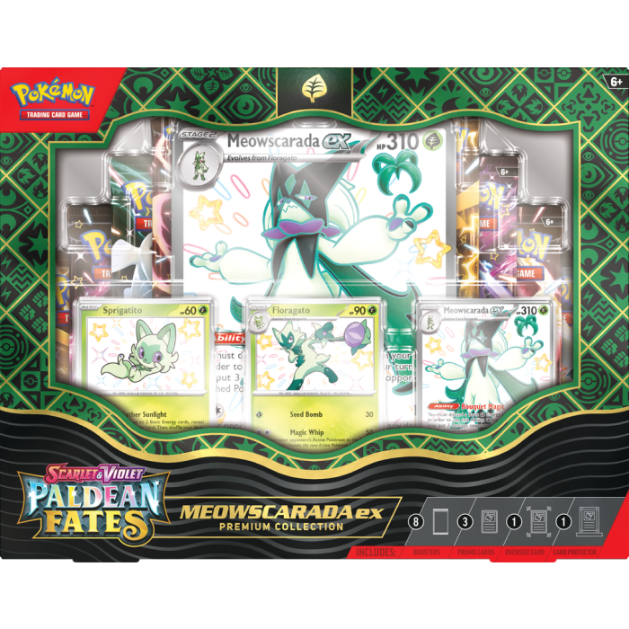 Pokémon - SV4.5 Paldean Fates - Premium Collection - Meowscarada Ex