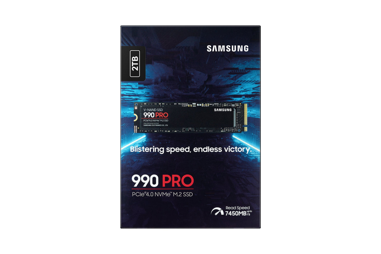 Samsung 990 PRO Solid State-enhet MZ-V9P2T0BW 2TB M.2 PCI Express 4.0 X4 (NVMe)