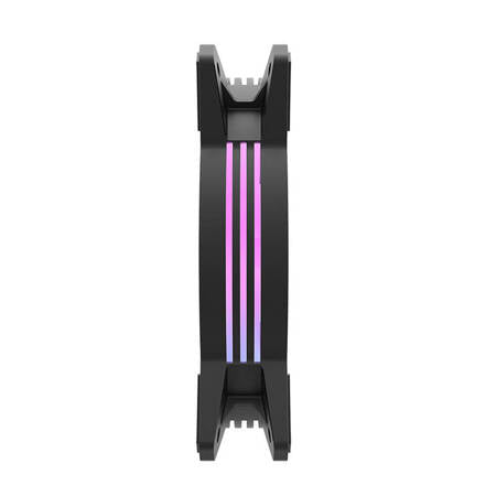 Computer blæser Sæt Darkflash C6, RGB, 3i1 120x120 (sort) Darkflash