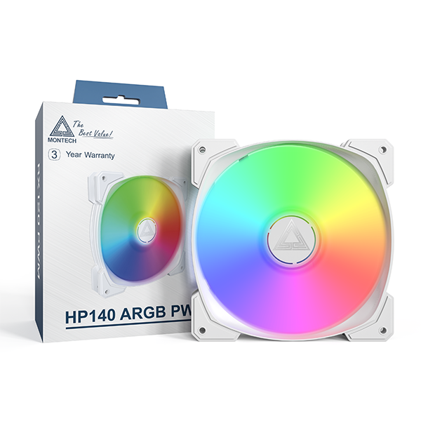 Montech HP140 ARGB PWM Vit