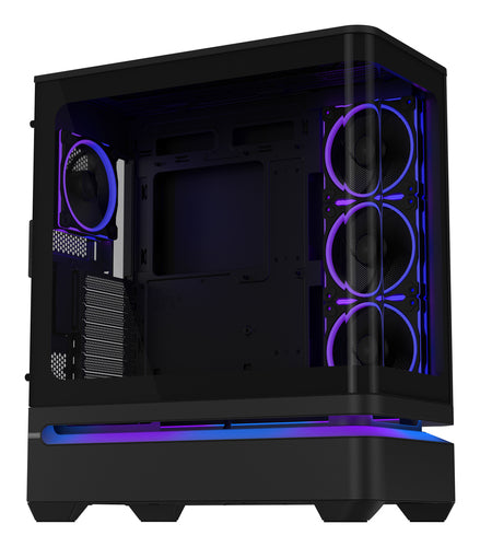 ASUS PRIME AP304 TG ARGB BLACK – set skråt fra siden