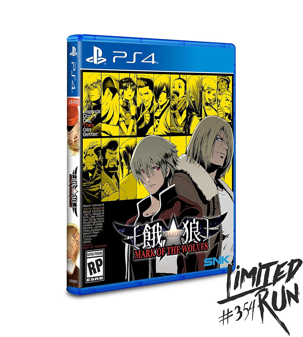 Garou: Mark Of The Wolves (Limited Run #354) (Import) - PS4 - omslag