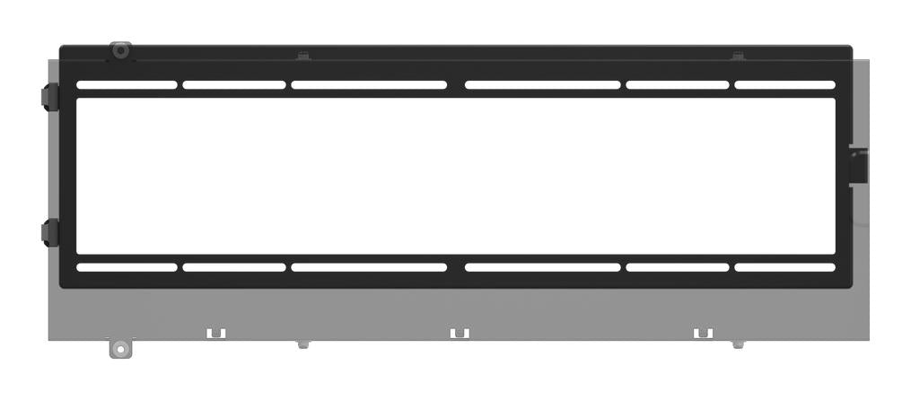 HAVN HS 420 Fan Brackets for 360mm Radiator - Black HAVN