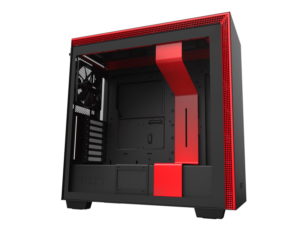 NZXT H-serien H710 Tower Extended ATX Svart Röd