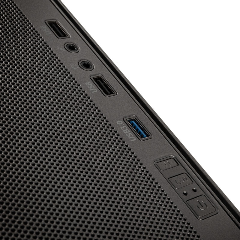 Kolink Stronghold Prism ARGB Midi Tower Case - Gunmetal Grå