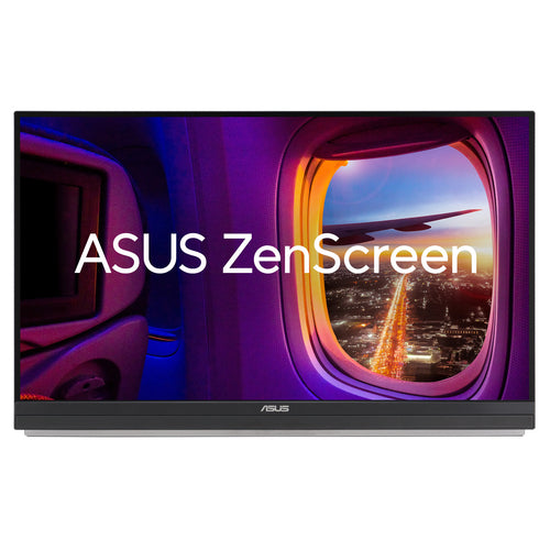ASUS ZenScreen MB27ACF – skærm set direkte forfra