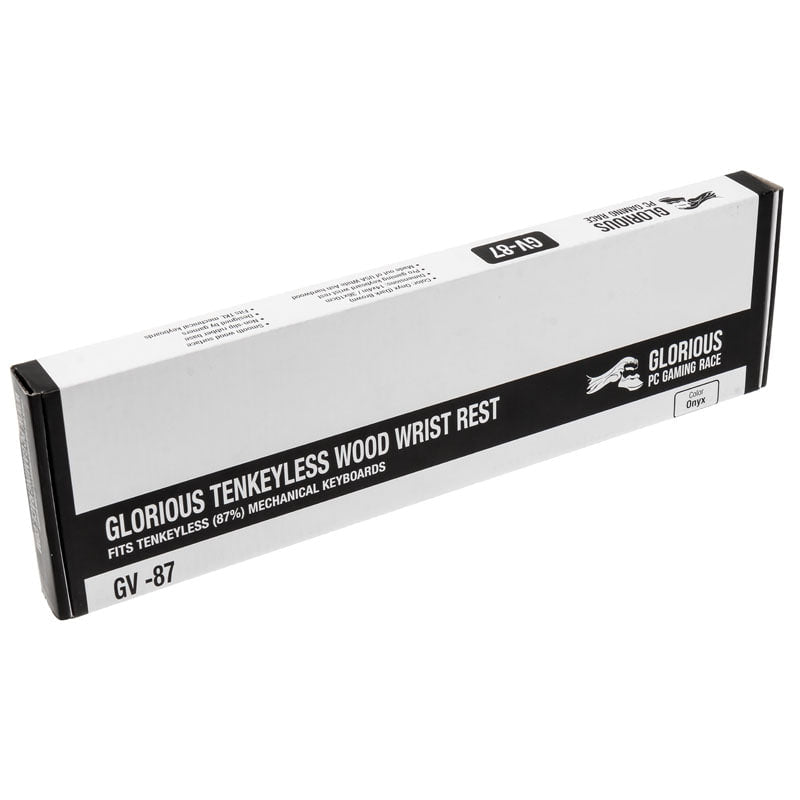 Glorious - Trästöd för tangentbord - TKL, Onyx