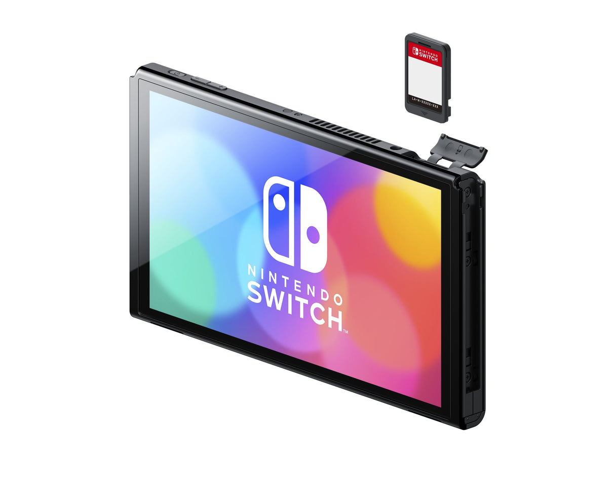 Nintendo Switch (OLED-modell) Neon-röd/neon-blå