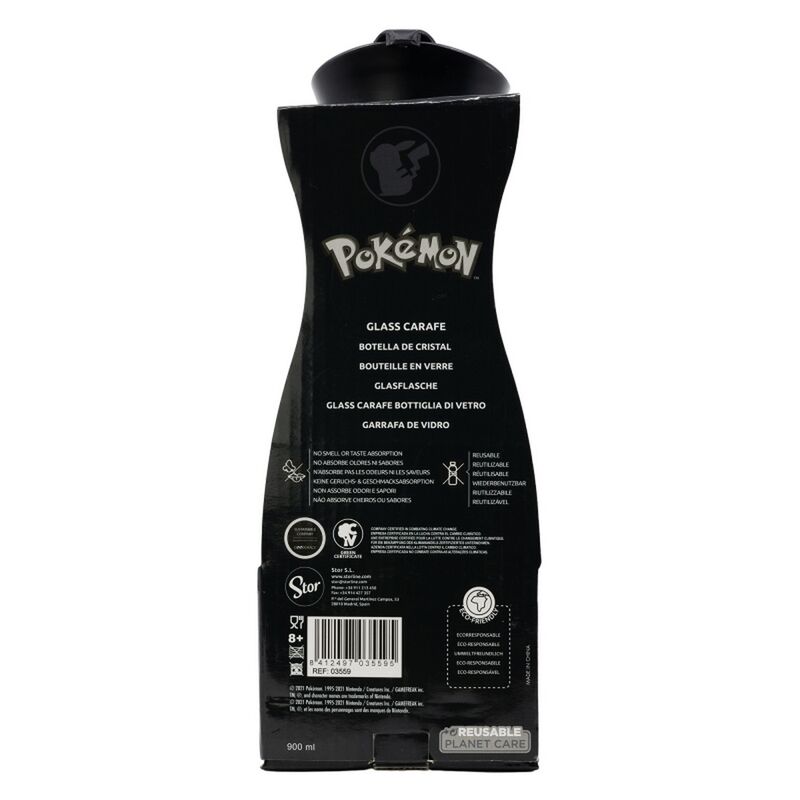 Pokemon Xl Glasflaska (Pokeball)