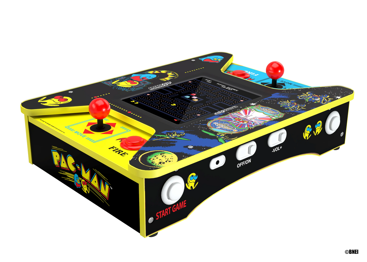 ARCADE 1 Up Pac-Man Head-to-Head-bord