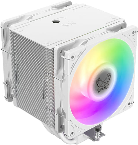 Scythe Mugen 6 Dual Fan White ARGB Edition – CPU-køler – Hvid