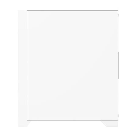 Datorfodral Darkflash DRX70 MESH + 4 RGB-fläktar (vit)