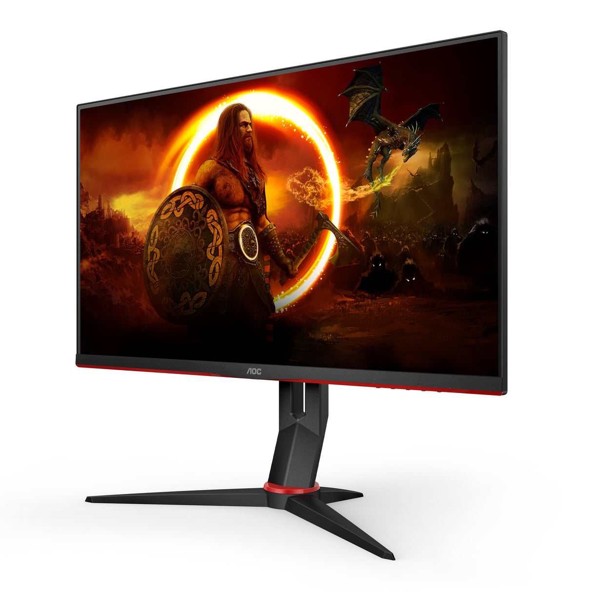 AOC Gaming Q27G2U/BK 27 2560 X 1440 HDMI DisplayPort 144Hz Pivot-skärm