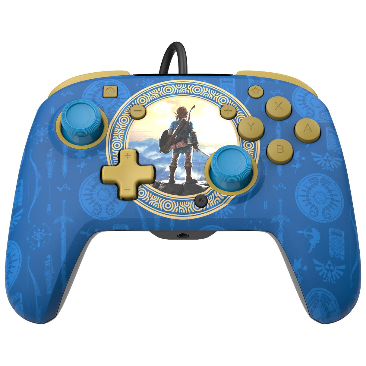 PDP Rematch Wired Controller - Hyrule Blue