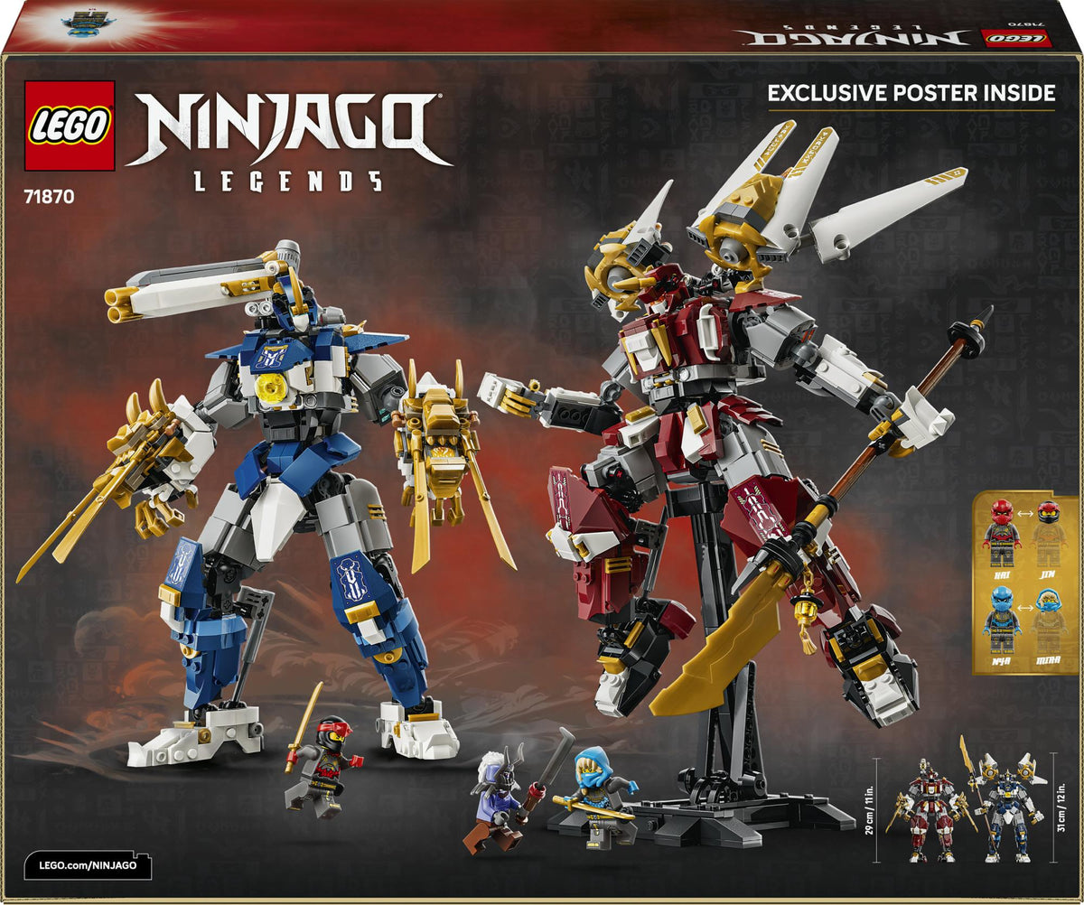 LEGO 71870 Ninjago The Twin Titan Mechs LEGO