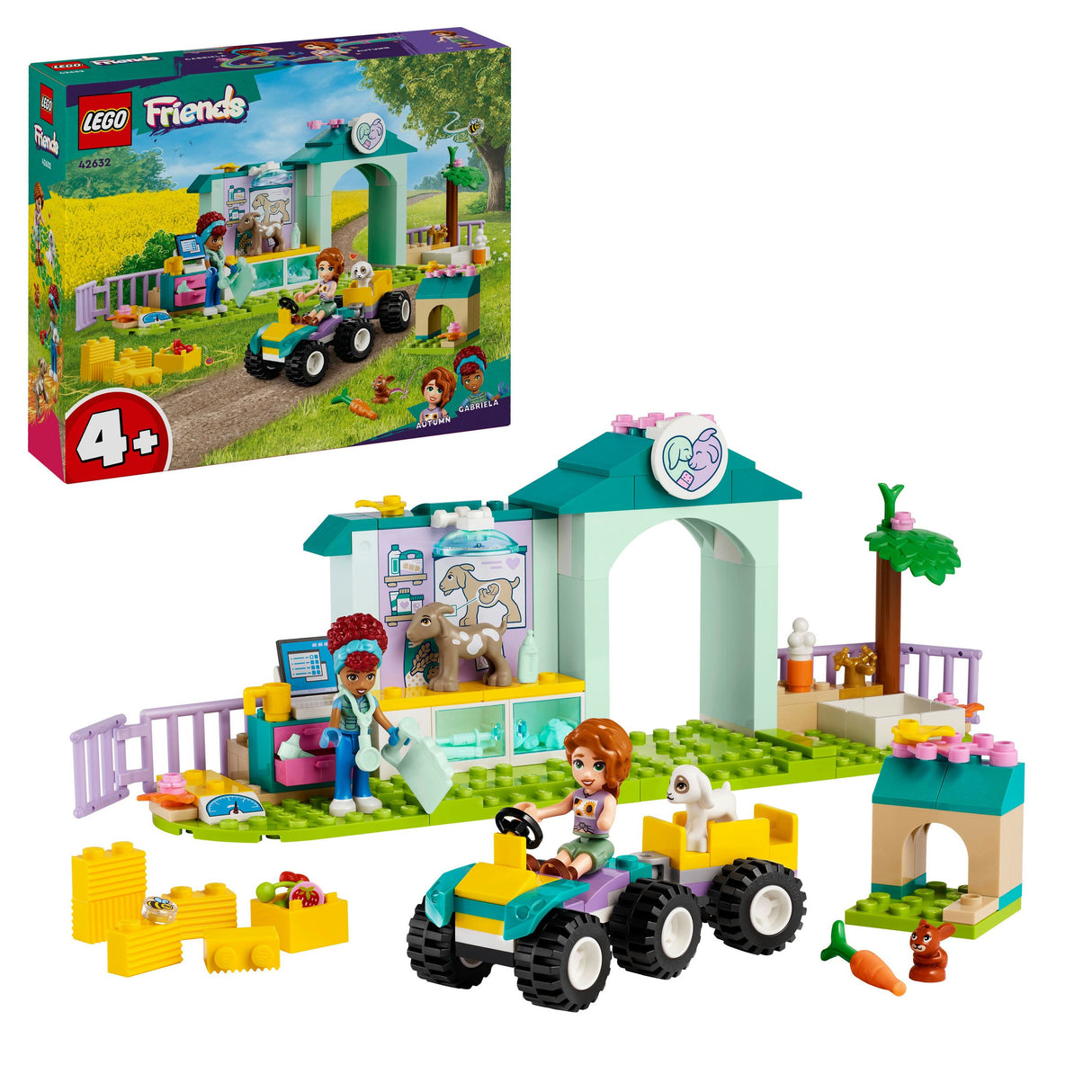 LEGO 42632 Friends Farm Animal Clinic Byggleksak