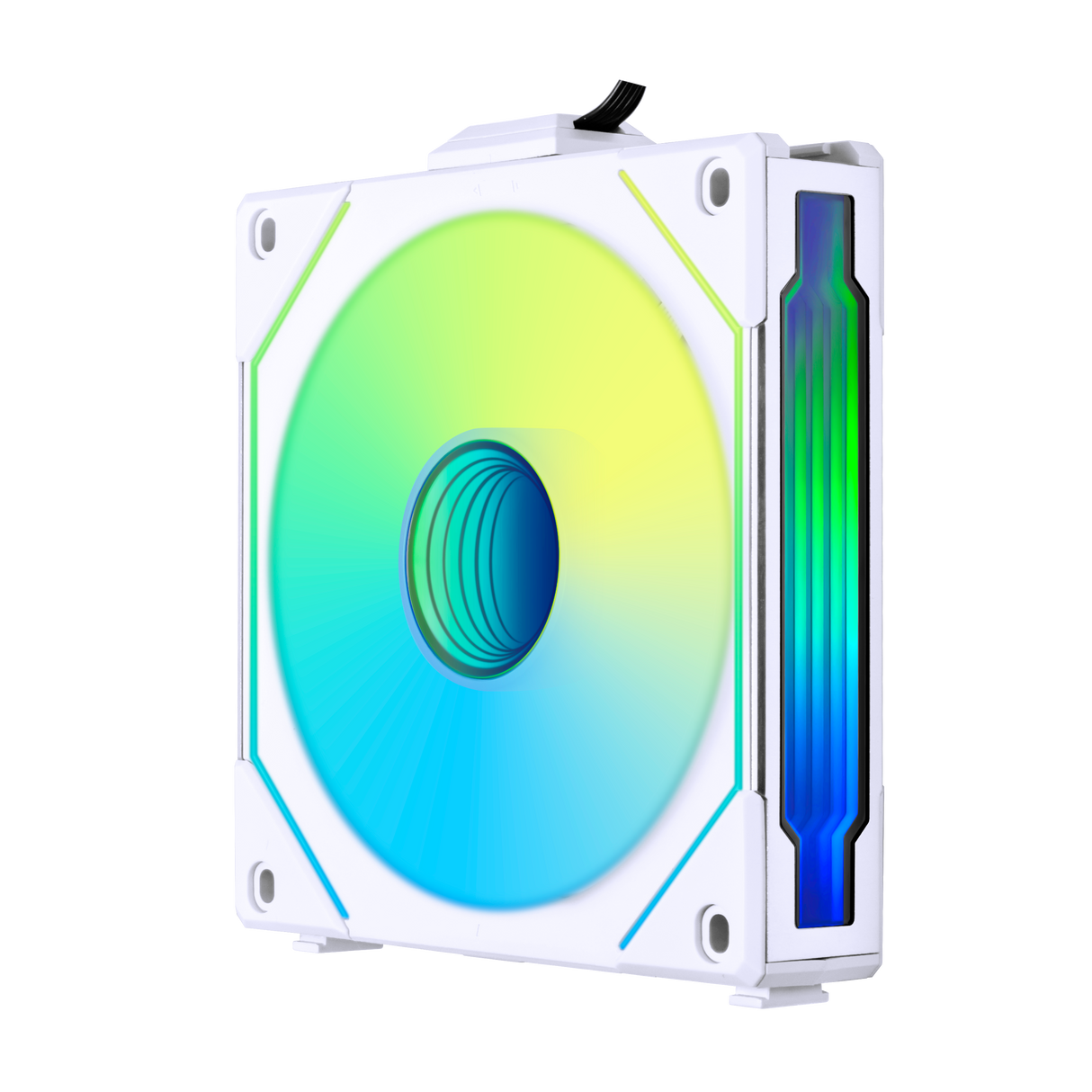 Lian li UNI FAN SL INF Vit fläkt - 120mm infinity RGB, PWM