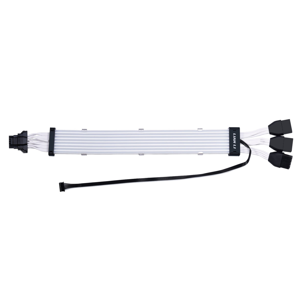 Lian Li Strimer Plus V2 168-8 - 12+4stift Till 3x 8stift, 8 Ljusledare, 16 AWG