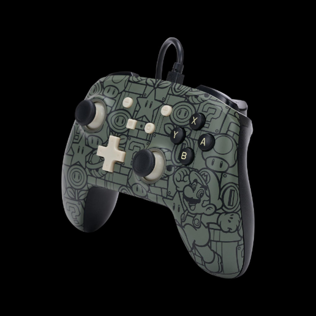 PowerA Enhanced Wired Controller för Nintendo Switch - Power-Up Mario