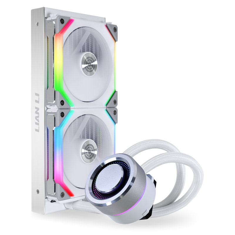 Lian Li GALAHAD 240 SL, Vit, 240mm, LGA 1700 Fäste Ingår