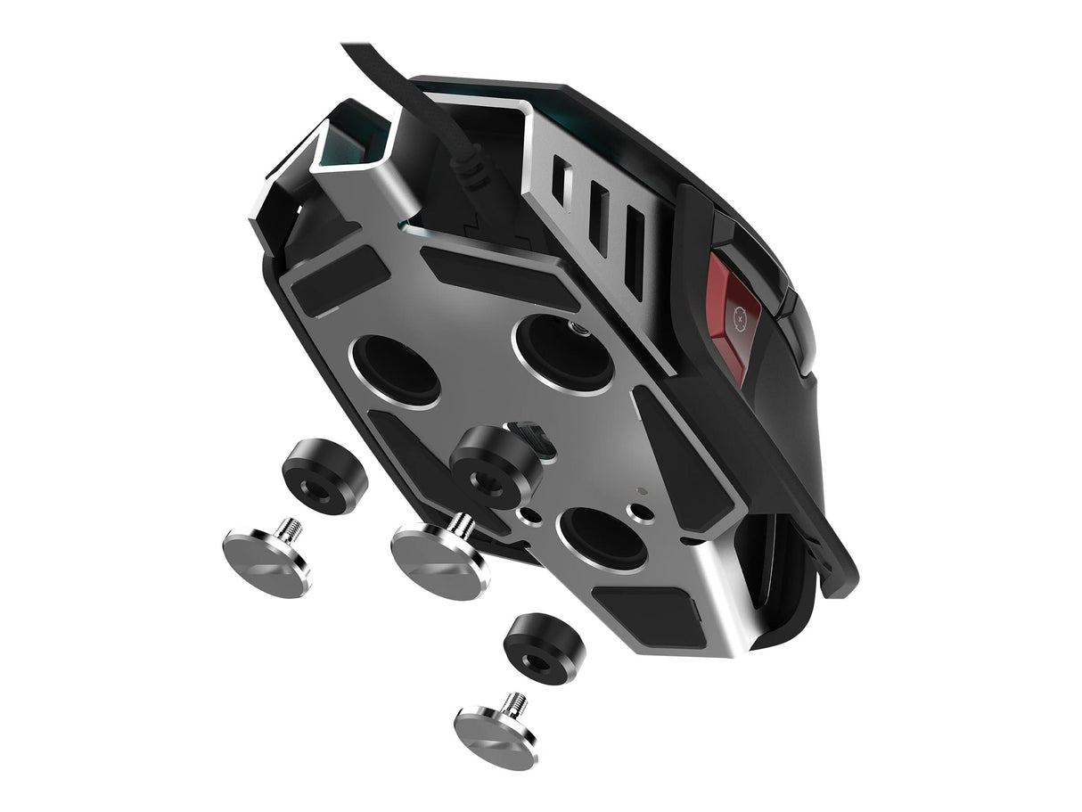 CORSAIR Gaming M65 RGB ELITE Optisk Kabel Svart