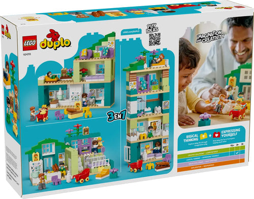 LEGO - DUPLO Town - 3-in-1 Modern Family House with Figures (10470) Lego