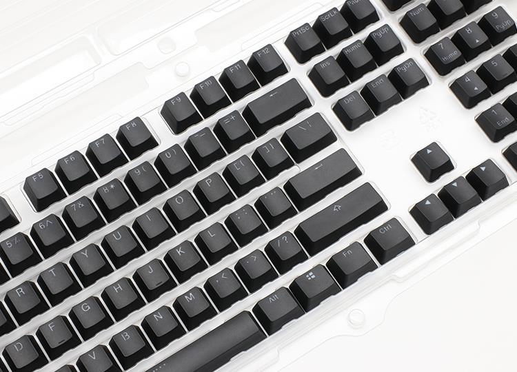 DUCKY Keycaps Set/ Nordic Black Dubbelskott